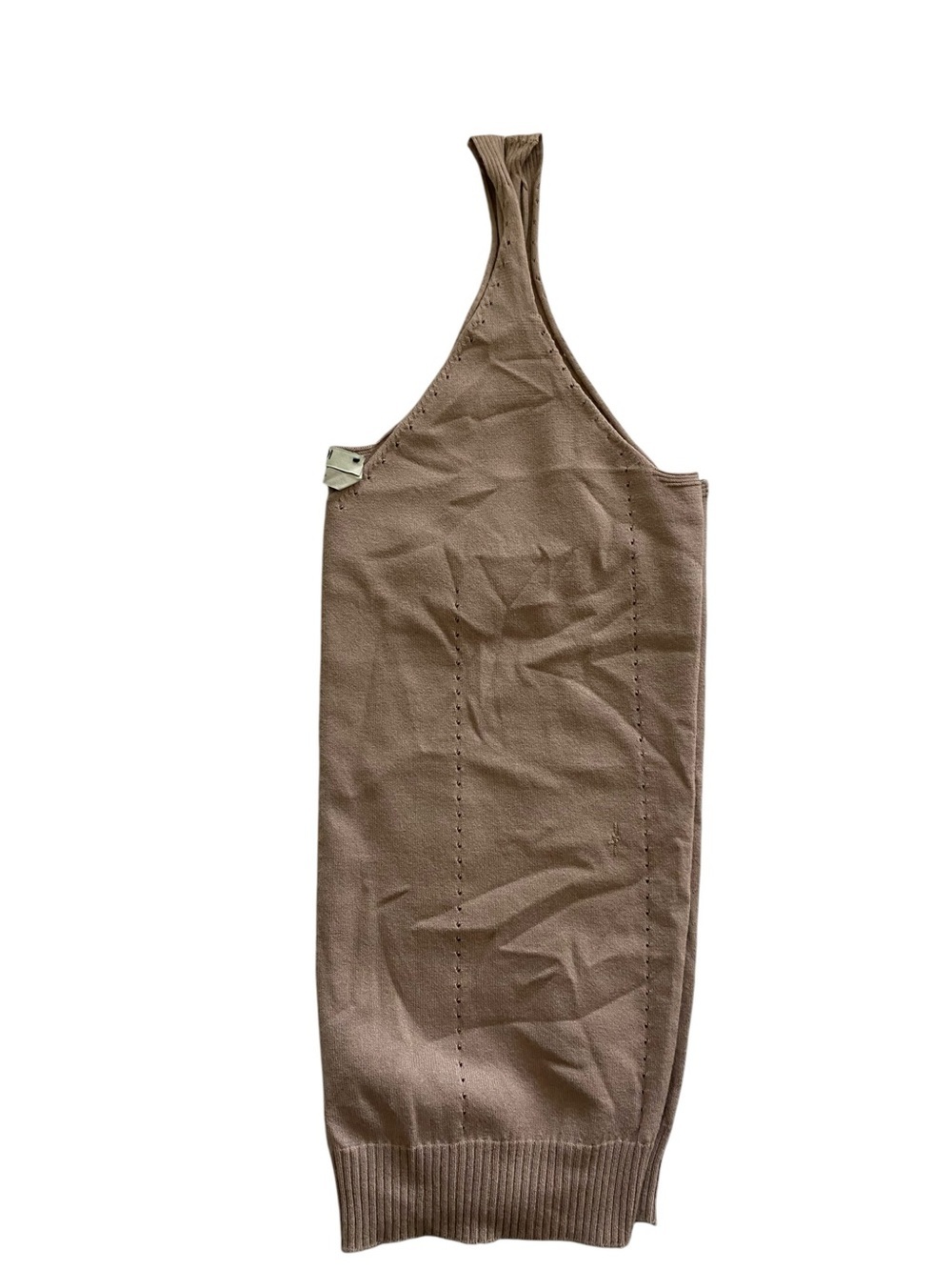 Fendi Taupe Knit V‑Neck Tank Top - Picture 7 of 7